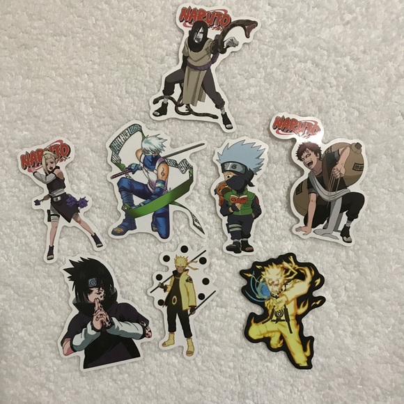 50pc Japanese Anime Naruto sticker - Picture 3 of 4